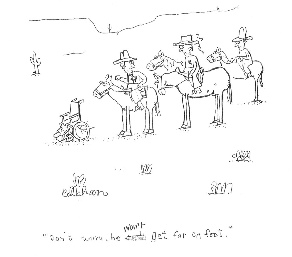 John Callahan Don t Worry He Won t Get Far On Foot KBOO