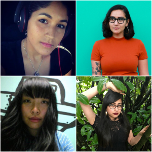 clockwise: Puchi DeJesus, Emilly Prado, Rios de la Luz, Anna Vo clockwise: Puchi DeJesus, Emilly Prado, Rios de la Luz, Anna Vo
