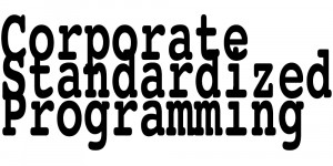 The Corporate Standardized Programming logo
