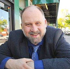 Dana Larsen, a political activist and business owner in Vancouver, BC