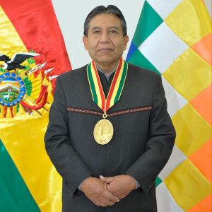 Bolivian Vice President David Choquehuanca