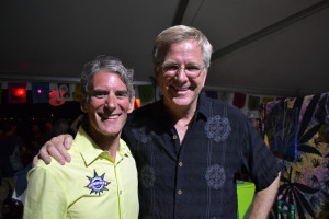 Hempfest Executive Director Vivian McPeak (L) and TV Personality, Travel Guru, and NORML Board Member Rick Steves Hempfest Executive Director Vivian McPeak (L) and TV Personality, Travel Guru, and NORML Board Member Rick Steves