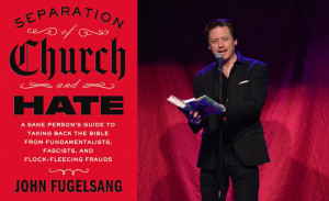Separation of Church and Hate author John Fugelsang talks to Words and Pictures host S.W. Conser on KBOO Community Radio in Portland Oregon