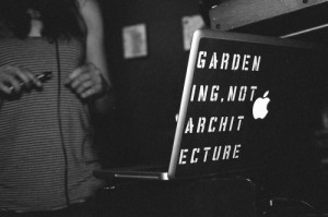 gardening, not architecture long live ENO
