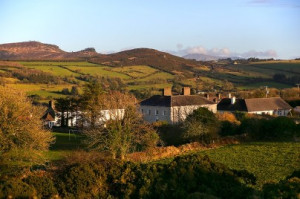 A small mountain village in Ireland