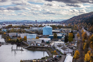 Oil and Gas Tank Farms in Linnton, OR