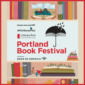 Logo for Portland Book Festival 2022 Logo for Portland Book Festival 2022