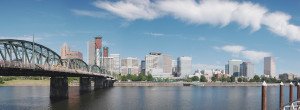 A shot of the Portland skyline (Source: Wikipedia)