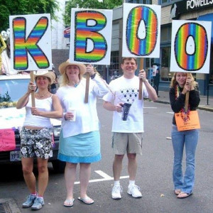 KBOO at Pride Festival (Image by Carla Remey)