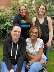 Staff from Raphael House's Domestic Violent Recover Support Mentors program