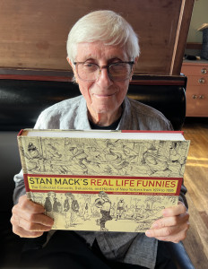 Stan Mack's Real Life Funnies has been collected in a 20-year retrospective book - S.W. Conser talks with Stan on Words and Pictures on KBOO Radio and at Floating World Comics in Portland