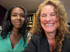 Tai Carpenter and Lisa Loving two women smiling