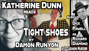 Katherine Dunn Reads Runyon & Dick Powell Appears As Diamond | KBOO