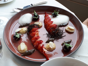 mmm...lobster tails plate of lobster tails