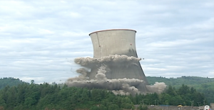 Trojan Nuclear Reactor implodes
