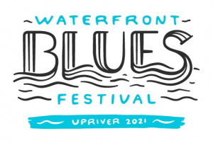 2021 Waterfront Blues Festival "Upriver" logo 2021 Waterfront Blues Festival "Upriver" logo