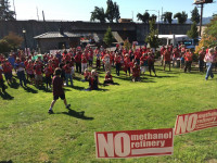 No methanol rally in Kalama