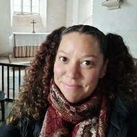 Photo of Roxanne after a 30 day meditation retreat Photo of Roxanne after a 30 day meditation retreat
