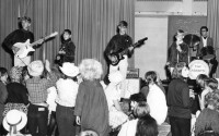 The Ascots performing in October 1965, with John Neff (center) on lead guitar