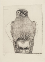 Rick Bartow drawings and prints